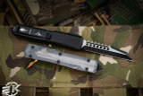 Microtech Ultratech Warhound Clear Top OTF Automatic Knife 3.4" 119W-1CLS 