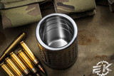 Nottingham Tactical Whiskey Slinger Titanium Shot Glass Frag Satin