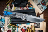 Chaves Knives Ultramar Redencion Street "Lady Luck Bombers" Titanium Folding Knife 3.25" Drop Point #EK08