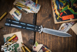 Benchmade 51 Morpho Balisong Butterfly G10 4.25 D2 Black (Preowned)