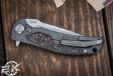 Shirogorov/RJ Martin ROK Molten Overkill Flipper CarboTi 4" MagnaCut