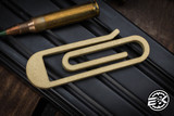 JRW Gear Tough Clip Key Hook - Brass