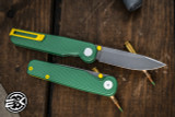 Tactile Knife Co. "Rockwall" Titanium Fairway Folding Knife 2.84" Drop Point MagnaCut