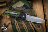 ProTech Terzuola ATCF Automatic Knife Green/Black Honeycomb G10 3.5" MagnaCut Stonewash -USN Show Special