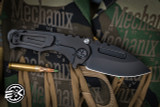 Medford Micro Praetorian "T" Folding Knife PVD Titanium 2.9" Drop Point PVD