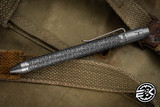 Nottingham Tactical/EKnives EKclusive TiButton E-HEX Blackened Titanium Parker Pen 5.5" Single Lock