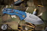 Medford Praetorian T Folding Knife "RipCurl" Flamed Titanium 3.75" Drop Point