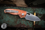 Three Rivers Manufacturing NERD Folding Knife Copper 2.2" MagnaCut Stonewash