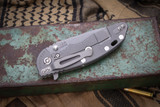 Rick Hinderer Knives XM-18 3.5" Spearpoint Knife FDE G10, Working Finish