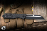 Heretic Knives "Jinn" Carbon Fiber Slip Joint Knife 3" Two Tone Black H013-10A-CF	