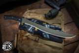 RMJ Tactical 3V Syndicate "Wyvern" Sword Black G10 15.13" Textured OD Green Cerakote