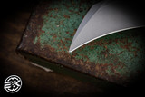 Reate EXO-K Karambit Button Lock Knife OD Green Aluminum 3" Stonewash (Preowned)