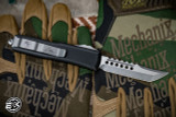 Microtech UTX-85 Hellhound OTF Knife 3" Stonewash 719-10S (Preowned)