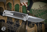 (Preowned) Reate Mini EXO OTF Knife Titanium/Black Ultem 2.5" Drop Point Stonewash (2023 Blade Show Exclusive))