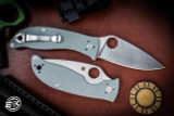 Spyderco Polestar Liner Lock Folding Knife Gray G10 3.3" Satin C220GPGY