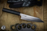 Spyderco Murray Carter Wakiita Funayuki Chef Knife Black G10 6.25" Satin K16GP