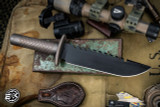 Nottingham Tactical/Chad Nichols Fixed Blade Knife 7.5" PD1 DLC