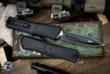 Microtech Combat Troodon OTF Automatic Knife 3.8" Dagger Black 1142-1T
