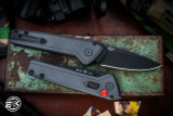  Buck Knives 838 Deploy Sniper Grey Aluminum Automatic Folding Knife 3" Drop Point
