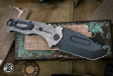 Medford Praetorian T Folding Knife Deep-Cut "SteamPunk" Titanium 3.75" Tanto DLC