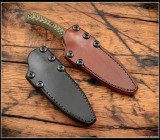 Chattanooga Leatherworks/RMJ Sparrow Leather Sheath Black