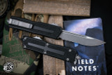 Microtech Scarab II OTF Automatic Knife 4" Drop Point Apocalyptic Stonewash Serrated 1278-11AP