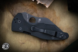 (Preowned) Spyderco Yojimbo 2 Compression Lock Black G10 Knife 3.2" Black S30V C85GPBBK2