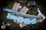 Benchmade Water Fishcrafter Fixed Blade Knife Depth Blue Santoprene 9.0" MagnaCut Trailing Point  18020