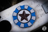 Preowned-Hitex Gear Poker Chip RWB Star G10 COTMC