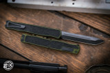 Heretic Knives "Cleric 2" OTF Automatic Knife OD Green 4.25" MagnaCut Tanto DLC H019-6A-GRN