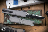 Microtech Combat Troodon Gen III OTF Automatic Knife Natural Grey 3.8" Black Drop Point 1143-1NC