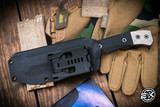 Medford USMC EOD Fixed Blade Knife Black G10/Titanium 5" 3V DLC 