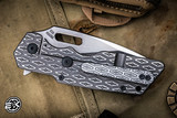  A2D Attn2Detail Mark 1 Large Titanium "Welcome 2 Vegas" 3.75" MagnaCut Drop Point, Satin