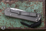 Chris Reeve Knives Small Sebenza 31 Titanium Unique Graphic Knife 3" MagnaCut Drop Point-