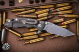 Rick Hinderer Knives XM-18 3.0" Harpoon Tanto Knife Coyote G10, Battle Bronze
