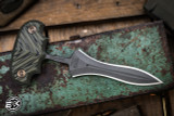 RMJ Tactical Reaver Push Dagger Fixed Blade Dirty Olive G10 4.25" Nitro-V Tungsten Cerakote