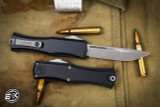 Microtech Hera II Mini OTF Automatic Knife 3" Drop Point Apocalyptic Stonewash 1703M-10AP