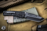 Medford Marauder-H Folding Knife DLC "Predator" Sculpted Titanium 3.75" Tanto DLC