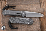 Chris Reeve Knives Small Sebenza 31 CGG Forever Flag Engraved Titanium Glass Blasted 3.6" MagnaCut Insingo S31-1508