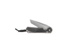 Chris Reeve Knives Small Sebenza 31 Folding Knife Sandblasted Titanium, Black Canvas Micarta Inlay 3" MagnaCut Tanto S31-1228