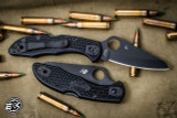 Spyderco Salt 2 Lightweight FRN Folding Knife 3" Black C88PBBK2