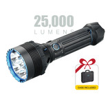 Olight X9R Marauder Brightest Flashlight Black 25000 Lumens