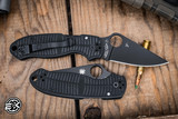 Spyderco Para 3 Salt Compression Lock Folding Knife G10 2.93" MagnaCut Black C223GMCBKP