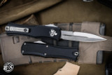 Microtech Hera II Mini OTF Automatic Knife 30th Anniversary 3" Bayonet Stonewash 1701M-1030