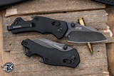 Kershaw Craze Manual Folding Knife Black GFN 2.35" 8Cr13MoV Reverse Tanto BlackWash 8337
