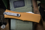 Microtech Hera II Mini OTF Automatic Knife Tan 3" Bayonet Stonewash 1701M-10TA