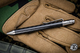 Nottingham Tactical Tibutton Pen Carbon Fiber 5" Parker Double Lock RHDL