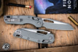 Microtech Standard Issue "MSI" Ram-LOK Manual Folding Knife Bull Shark Gray 3.85" M390 Gray 210T-1PMCBG
