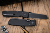 Tactile Knife/Bob Terzuola "Mariner 2" Folding Knife Black Titanium 3" MagnaCut DLC Black