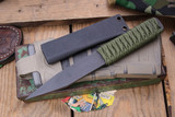 Mick Strider Knives Thick Nail 8" OD Green Cord CPM-154